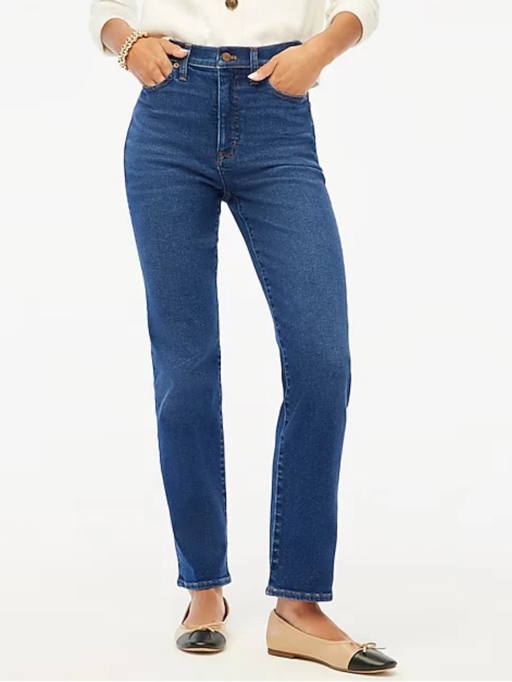 NWT J. Crew Essential Straight Jean In All-day Stretch Style BT019 SIZE 26 jeans